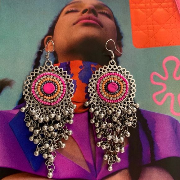 from Coachella Music Fest Jewelry - STATEMENT EARRINGS from Coachella Music Festival, California 🇺🇸